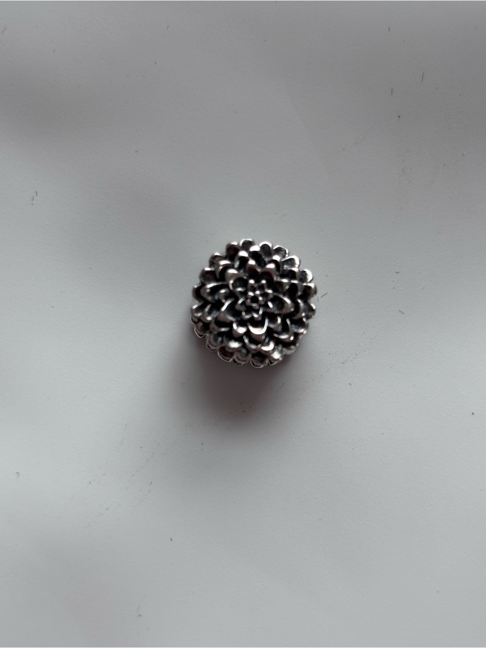Chamilia Silver Floral Charm Bead - Women's Jewelry
